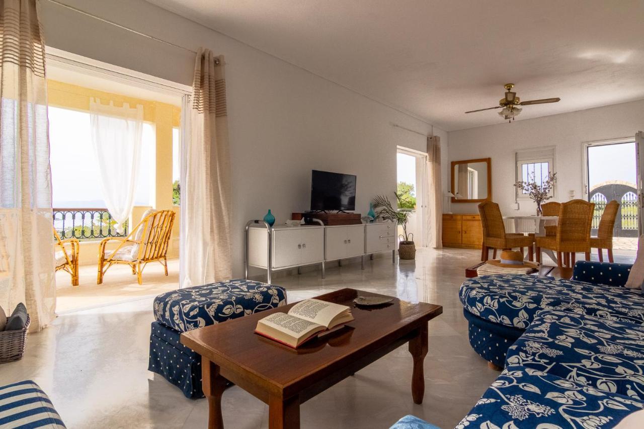 House With Amazing Ocean View And Patio - Pool Βίλα Πόρτο Χέλι Εξωτερικό φωτογραφία