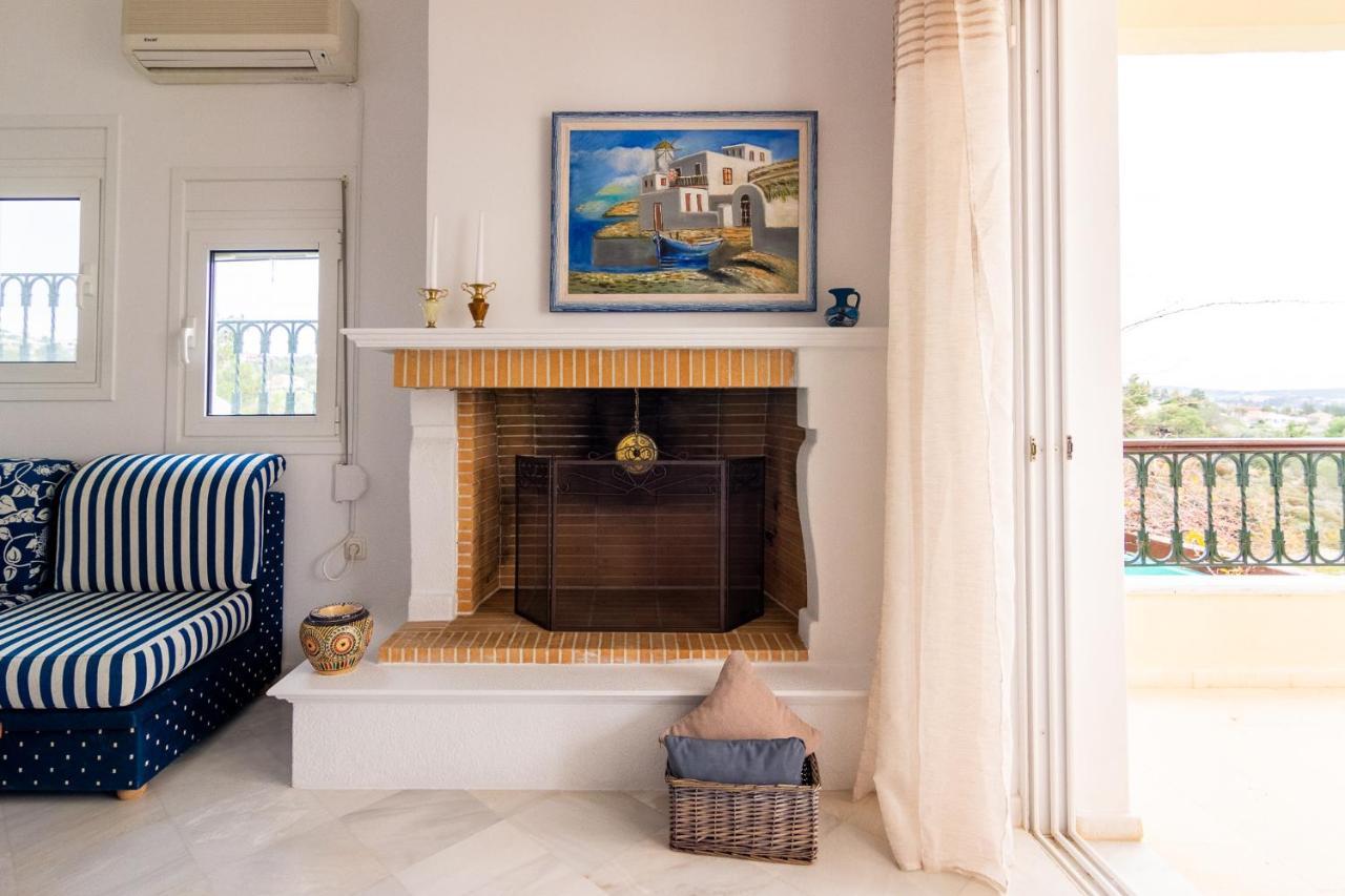 House With Amazing Ocean View And Patio - Pool Βίλα Πόρτο Χέλι Εξωτερικό φωτογραφία