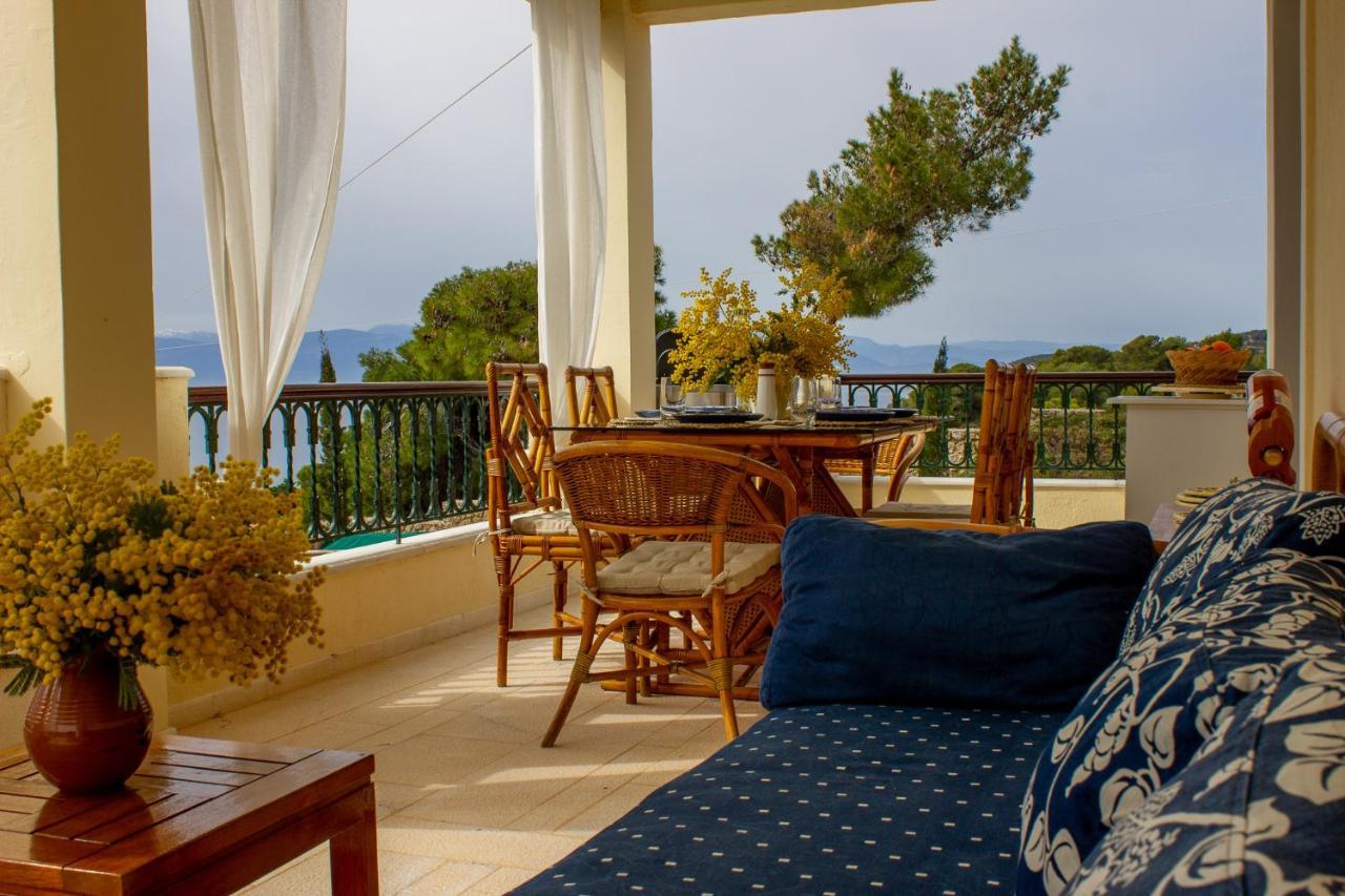 House With Amazing Ocean View And Patio - Pool Βίλα Πόρτο Χέλι Εξωτερικό φωτογραφία