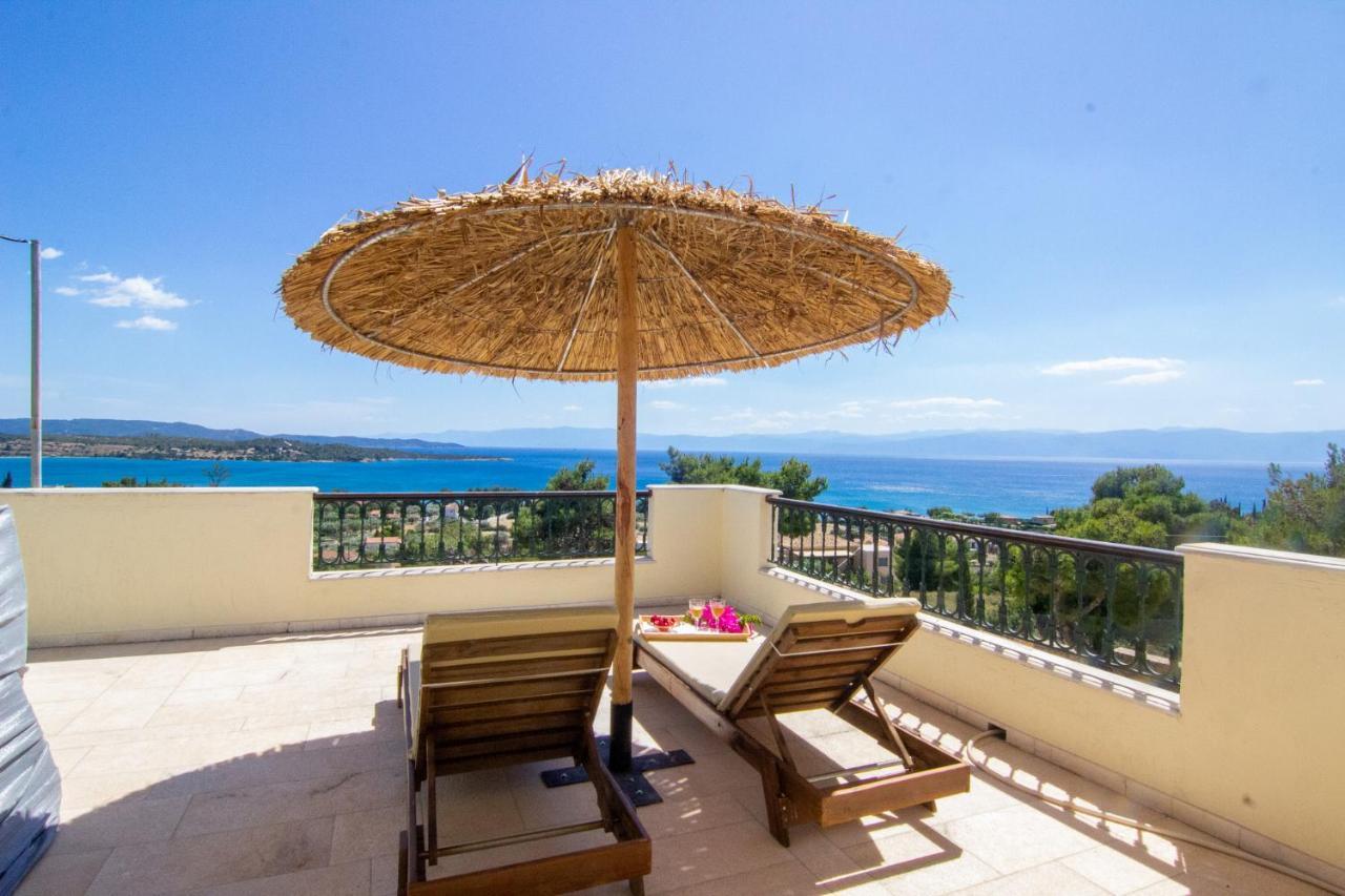 House With Amazing Ocean View And Patio - Pool Βίλα Πόρτο Χέλι Εξωτερικό φωτογραφία